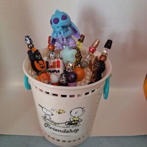 Friendship Themed Basket with Colorful Figurines